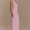 Alma High Waist Maxi Skirt – Candy Pink