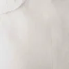 Melody Linen Short With Lace – White Melody Linen Short With Lace – White