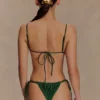 Memphis Beaded Bikini Bottom – Green
