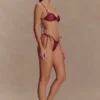 Memphis Beaded Bikini Top – Wine Memphis Beaded Bikini Top – Wine