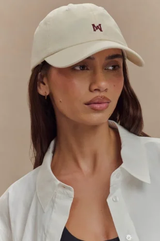 MESHKI Ball Cap – Cream MESHKI Ball Cap – Cream
