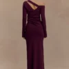 Miles Knit Maxi Skirt – Plum Miles Knit Maxi Skirt – Plum