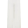 Miley Crochet Waistband Straight Leg Pant – Ivory Miley Crochet Waistband Straight Leg Pant – Ivory