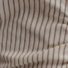 Millie Tie Back Cotton Shirt – Beige Pinstripe Millie Tie Back Cotton Shirt – Beige Pinstripe