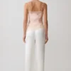 Miriam Satin & Lace Camisole – Peach