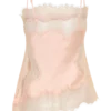 Miriam Satin & Lace Camisole – Peach