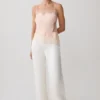 Miriam Satin & Lace Camisole – Peach