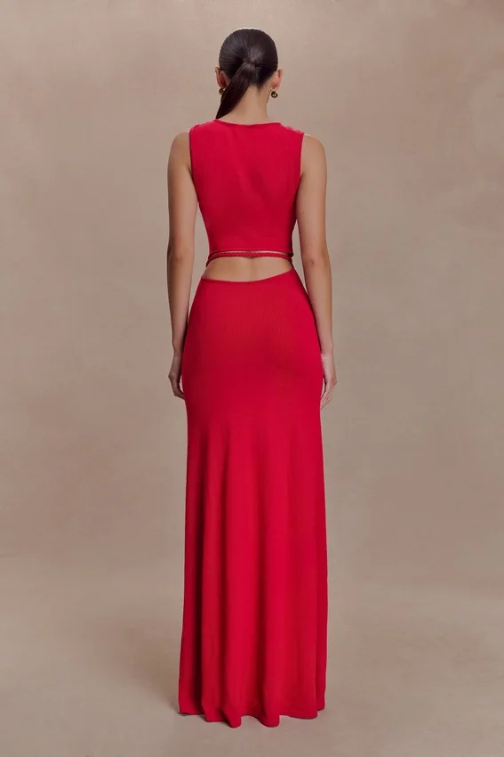 Monay Tulip Maxi Dress – Raspberry Monay Tulip Maxi Dress – Raspberry