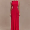 Monay Tulip Maxi Dress – Raspberry Monay Tulip Maxi Dress – Raspberry