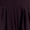 Natascha Drop Waist Cotton Midi Dress – Chocolate