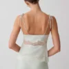 Nina Satin And Lace Camisole – Sage Nina Satin And Lace Camisole – Sage