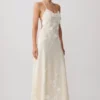 Odette Floral Lace Midi Dress – Buttermilk Odette Floral Lace Midi Dress – Buttermilk