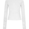 Omari Embroidery Long Sleeve Knit Top – Ivory Omari Embroidery Long Sleeve Knit Top – Ivory
