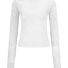 Omari Embroidery Long Sleeve Knit Top – Ivory Omari Embroidery Long Sleeve Knit Top – Ivory