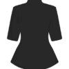 Opal Puff Sleeve Suiting Top – Black Opal Puff Sleeve Suiting Top – Black