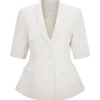 Opal Puff Sleeve Suiting Top – Ivory Opal Puff Sleeve Suiting Top – Ivory