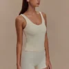 Orion Active Bike Shorts – Ivory