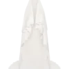 Paulette Lace Trim Veil – White Paulette Lace Trim Veil – White