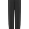 Penelope Pleated High Waisted Pants – Black