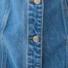 Penn Button Front Denim Mini Dress – Summer Blue Penn Button Front Denim Mini Dress – Summer Blue