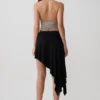 Peregrine Modal Gathered Halter Top – Neutral