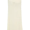 Petra Ruched Knit Maxi Skirt – Ivory Petra Ruched Knit Maxi Skirt – Ivory