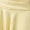 Poppy Satin Halter Mini Dress – Lemon Poppy Satin Halter Mini Dress – Lemon