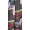Rachel Chiffon Straight Leg Pants – Multi Fluid Reverie Print Rachel Chiffon Straight Leg Pants – Multi Fluid Reverie Print