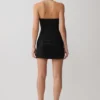 Raina Diamante Halter Mini Dress – Black Raina Diamante Halter Mini Dress – Black