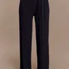 Ramona Modal Straight Leg Pant – Black Ramona Modal Straight Leg Pant – Black