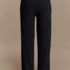 Ramona Modal Straight Leg Pant – Black Ramona Modal Straight Leg Pant – Black