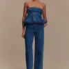 Rayne Wide Leg Denim Jeans – 90’S Blue