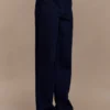 Rayne Wide Leg Denim Jeans – Indigo Blue