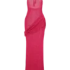 Reece Halter Knit Maxi Dress – Dragonfruit Reece Halter Knit Maxi Dress – Dragonfruit