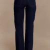 Remington V Front Straight Leg Jeans – Indigo Blue