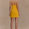 Reyes Cotton Floral Mini Dress – Butterscotch Reyes Cotton Floral Mini Dress – Butterscotch