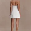 Riley Halter Suiting Mini Dress – Ivory