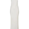 Rinna Satin Halter Maxi Dress – Ivory Rinna Satin Halter Maxi Dress – Ivory