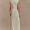 Romaine High Neck Bandage Knit Top – Ivory Romaine High Neck Bandage Knit Top – Ivory