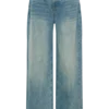 Romi Mid Rise Wide Leg Jeans – Faded Mid Blue Romi Mid Rise Wide Leg Jeans – Faded Mid Blue
