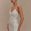 Romilly Sequin Mini Dress – Ivory Romilly Sequin Mini Dress – Ivory
