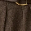 Romy Mini Skirt With Hardware – Herringbone Romy Mini Skirt With Hardware – Herringbone