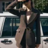 Romy Structured Blazer With Hardware – Herringbone Romy Structured Blazer With Hardware – Herringbone