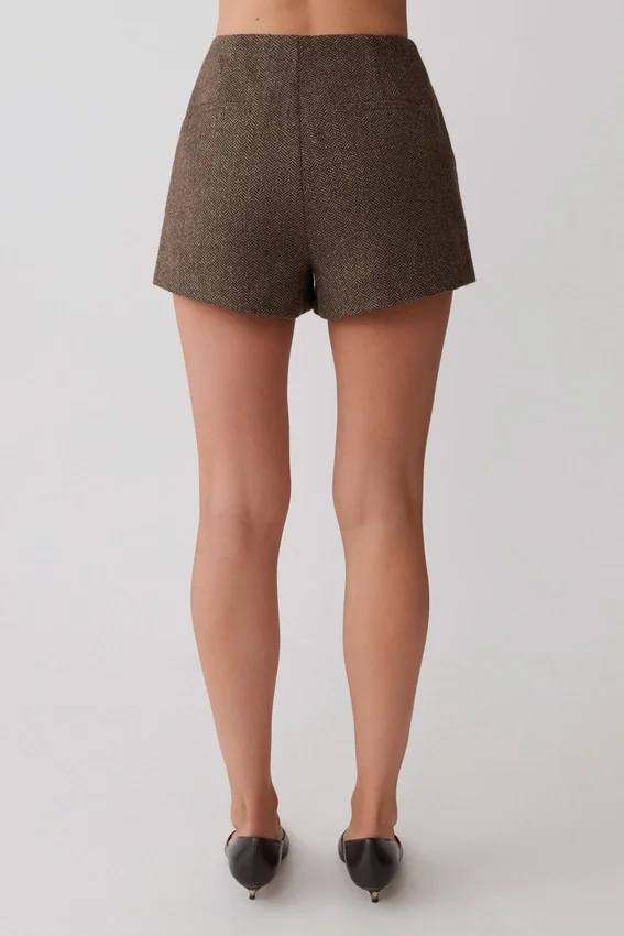 Romy Suiting Short – Herringbone Romy Suiting Short – Herringbone