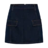 Rosalyn Mini Denim Skort – Indigo Blue Rosalyn Mini Denim Skort – Indigo Blue
