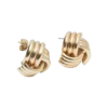 Rowan Knotted Earrings – Gold
