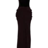 Roxanne Velvet Corset Maxi Dress – Cacao Brown Roxanne Velvet Corset Maxi Dress – Cacao Brown