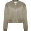 Rudy Suede Bomber Jacket – Sand Rudy Suede Bomber Jacket – Sand