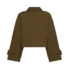 Rue Funnel Neck Bomber Jacket – Khaki Rue Funnel Neck Bomber Jacket – Khaki