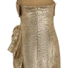 Sadie Structured Mini Dress – Gold Sadie Structured Mini Dress – Gold